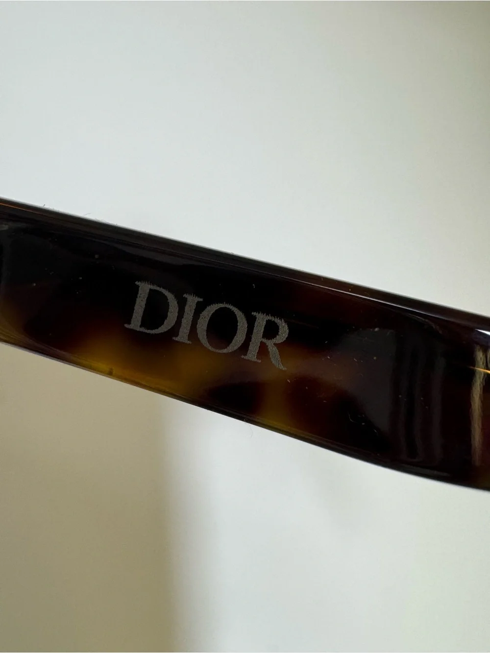 Dior Diorider tortoise frame blue lens Italy, STU TF05574554 serial#